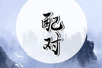 姓名配对在合婚中的位置